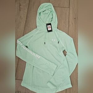 Under Armour Women's Light Green Hoodie